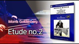 Etude no.2 from Modern School for Xylophone Marimba Vibraphone by Morris Goldenberg