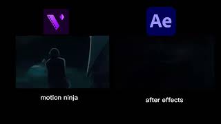 Motion ninja vs After effects