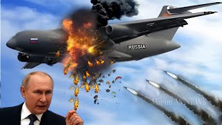 1 minute ago! Russian C-130J Plane Carrying 10,000 Elite Troops Destroyed by Ukraine