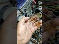 cara wiring starter n reverse sensor yang sudah tukar gearbox auto ke manual Proton Wira.