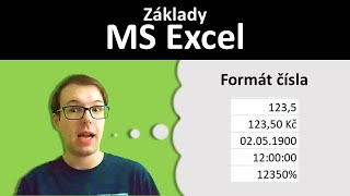 Základy Excelu 3 - formát čísla