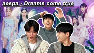 Korean Guys React To Aespa - Dreams come true