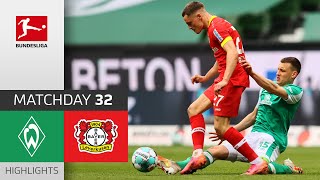 SV Werder Bremen - Bayer 04 Leverkusen | 0-0 | Highlights | Matchday 32 – Bundesliga 2020/21