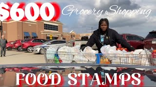 $600 GROCERY SHOPPING