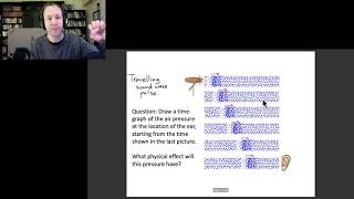 Physics of Music 28: snapshot and history graphs for sound waves