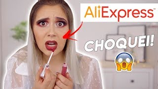 EXPERIMENTEI MAQUILHAGEM DO ALIEXPRESS | Joana Gentil