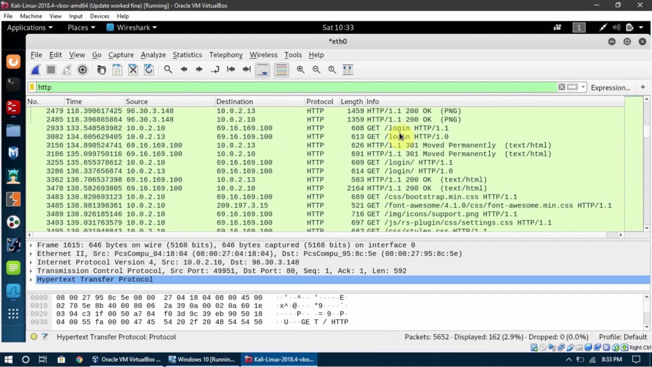 49. How To Use Wireshark To Capture Packets & Steal Login Information ...