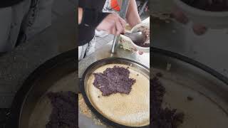 대만 가면 꼭 드세요 ! 대왕 팬 케이크 Must try! Giant pancake in taiwan -Taiwan street food