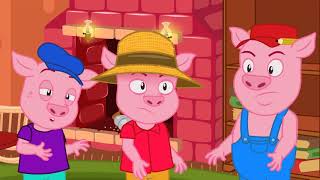Three Little Pigs Story | English Fairy Tales And Bedtime Stories |  storytime