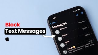 How To Block Text Messages On iPhone?