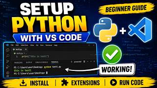 How to Install Python & VS Code | Beginner Tutorial 2026