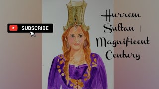 Hurrem Sultan | Magnificent Century | Meryem Uzerli | Artist | Art | #shorts #youtubeshorts