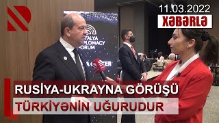 Şimali Kipr Türk Cümhuriyyətinin prezidenti Ersin Tatar REAL-a EKSKLÜZİV müsahibə verib