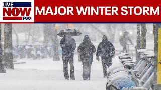 Millions brace for major winter storm in the US