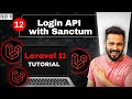 Laravel 11 API tutorial in Hindi #12 Login API with Laravel sanctum