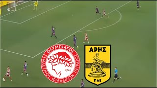 Olympiacos vs Aris 2-1 Highlights \u0026 Goals | Greece Super League 2024/25