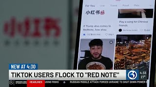 TikTok users flock to RedNote app