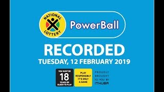 PowerBall Live Draw - 12 February 2019