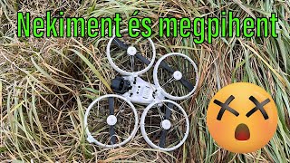 Ez lezuhant - DJI Flip Ai követés - Drone Hungary - Drón teszt