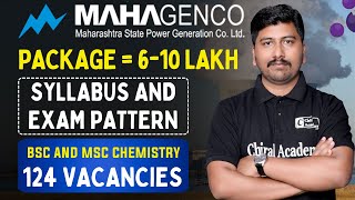 Mahagenco Chemist Detailed Syllabus and Paper Pattern | Chiral Academy