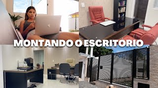 VLOG MONTANDO o ESCRITÓRIO de ADVOCACIA DA MINHA MÃE + ORGANIZAÇÃO e LIMPEZA | Shirley Soares