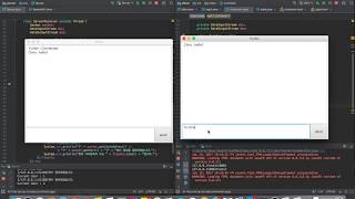 Multi Chatting with javafx-and-java