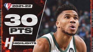 Giannis Antetokounmpo EPIC Triple-Double 30 PTS 11 AST 12 REB Full Highlights vs Warriors 🔥