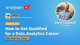 🔥 Career Masterclass: How to Get Qualified for a Data Analytics Career | Simplilearn