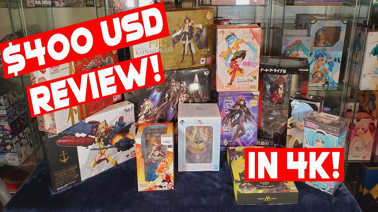 Anime Figure Haul Review | $400 USD | Scales And Price Figures | 4K ...