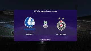 ⚽ Gent vs Partizan ⚽ | UEFA Europa Conference League (04/11/2021) | PES 2021