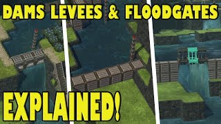 How To: Dams, Levees and Floodgates - Timberborn