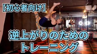 【ポール初心者向け】逆上がりのためのトレーニング　Training upside down for Poledance biginners