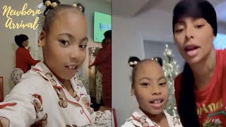 "U Fake" Alexis Skyy's Daughter Alaiya Is Too Funny Agreeing With Mommy's IG Followers! 😂