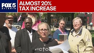 Walton County residents speaking out against taxes