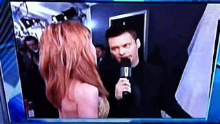 Kathy Griffin makes gay joke about Ryan Seacrest to his face Grammys red carpet