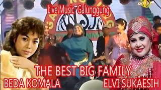 ELVI SUKAESIH BERSAMA THE BIG FAMILY  BEDA KOMALA PENYANYI LEGENDARIS  FULL DANGDUT