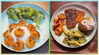 Part 1: Let’s Cook Shrimp Rice And Broccoli #dinner #seafood #fyp #youtube #cookingvideo