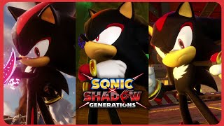 Shadow Generations - All Shadow Clear Animations || [4K/60FPS]