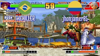 FT5 @kof98: THEKILLER (BR) vs jhonjamer85 (CO) [King of Fighters 98 Fightcade] Oct 6