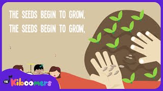Farmer Plants the Seeds Lyric Video - The Kiboomers Preschool Songs & Nursery Rhymes