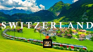 Switzerland |Switzerland in 8K ULTRA HD HDR - Heaven of Earth (60 FPS) #8k #8kvideo #relaxingmusic