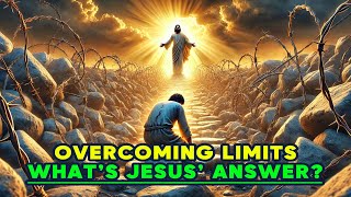 🌟Overcoming limits—what’s Jesus’ answer?🌟 #SerenityInJesus #love #jesus #amen