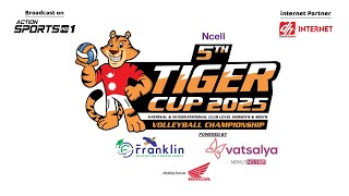 TRIBHUWAN ARMY vs TIGER GROUP | 5th Tiger Cup Women's Volleyball Championship 2081 | DAY 2 |