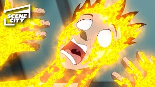 Mark's Transformation in the Molten Man | The Spectacular Spider-Man (2008)