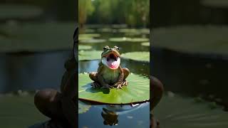 Amazing Frog Metamorphosis in 35 Second! Frog life cycle | Tadpole | Kids animation |