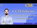 How to Use CSS Selectors with All Types in Practically | CSS Selectors in One Video | | #basiccss4