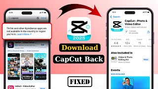 How To Download CapCut Back If You Deleted It (All iPhone/Country)