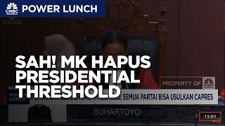 MK Hapus Presidential Threshold, Semua Partai Bisa Usulkan Capres