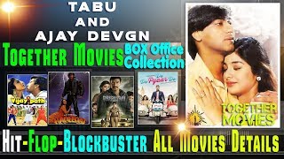 Ajay Devgn and Tabu Together Movies | Ajay Devgn and Tabu Hit and Flop Movies List.