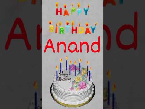 Happy Birthday Anand🎂🎂, #shorts #happybirthday #anand || Amazing ...